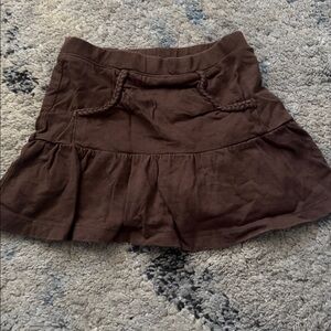 Faded Glory Brown Mini Skirt Girl’s Size 6